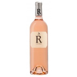 Photographie d'une bouteille de vin rosé Rimauresq R De Rimauresq 2022 Cdp Rose Bio 75cl Crd