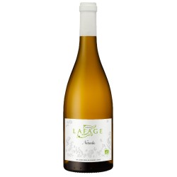 Photographie d'une bouteille de vin blanc Lafage Nereda 2022 Igp Cote Catalanes Blc Bio 75cl Crd