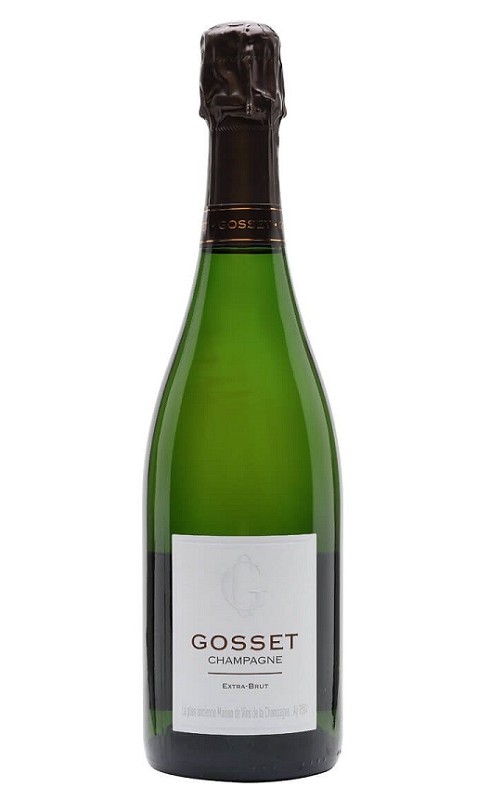 Photographie d'une bouteille de Gosset Extra Brut Champagne Blc 75cl Crd