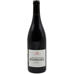 Photographie d'une bouteille de vin rouge Y Amirault La Source 2021 St Nico-Bourg Rge Bio 75cl Crd