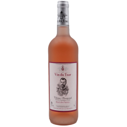 Photographie d'une bouteille de vin rosé Therac-Perricard Vin Du Tsar 2022 Cdgascon Rose 75cl Crd