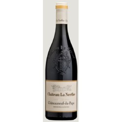 Photographie d'une bouteille de vin rouge La Nerthe Chateauneuf-Du-Pape 2018 Rge Bio 75cl Crd