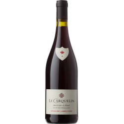 Photographie d'une bouteille de vin rouge Labruyere Le Carquelin 2020 Mav Rge 75cl Crd
