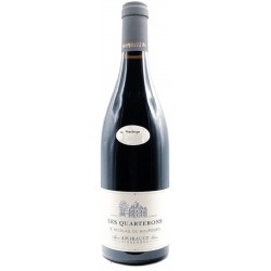 Photographie d'une bouteille de vin rouge Amirault Quarterons 2021 St Nico-Bourg Rge Bio 75cl Crd