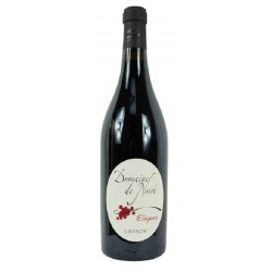 Photographie d'une bouteille de vin rouge Noire Elegance 2020 Chinon Rge 75cl Bio Crd