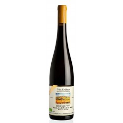 Photographie d'une bouteille de vin rouge Becker  F De Zellenberg 2018 Alsace Rge Bio 75cl Crd