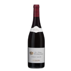 Photographie d'une bouteille de vin rouge Saget La Petite Perriere Pinot Noir 2022 Vdf Rge 75cl Crd