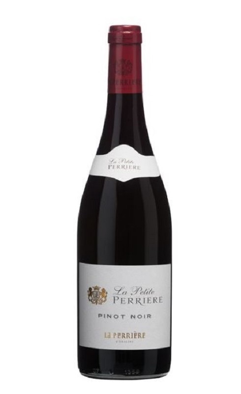 Photographie d'une bouteille de vin rouge Saget La Petite Perriere Pinot Noir 2022 Vdf Rge 75cl Crd