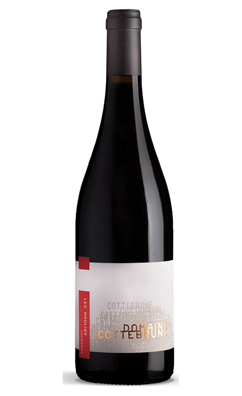 Photographie d'une bouteille de vin rouge Gaillard Les Moulins 2020 Faugeres Rge 75cl Crd