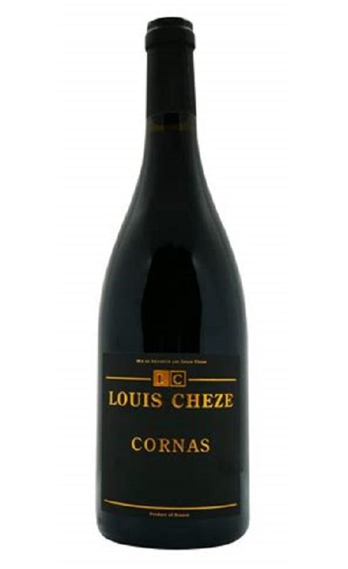Photographie d'une bouteille de vin rouge Cheze Cornas 2021 Cornas Rge 75cl Crd