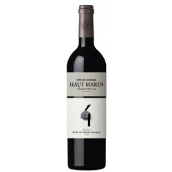Photographie d'une bouteille de vin rouge Haut Marin N 4 Triton 2022 Cdgascon Rge 75cl Crd