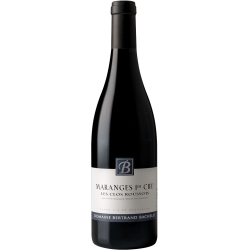 Photographie d'une bouteille de vin rouge Bachelet Clos Roussots 1er Cru 2021 Maranges Rge 75 Cl Crd