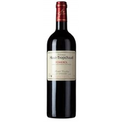 Photographie d'une bouteille de vin rouge Cht Haut Tropchaud 2020 Pomerol Rge 75cl Crd