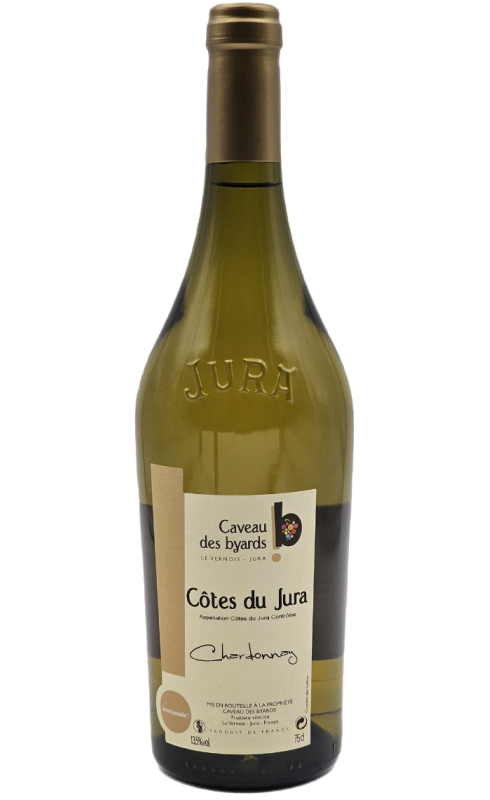 Photographie d'une bouteille de vin blanc Byards Chardonnay 2020 Cdjura Blc 75cl Crd