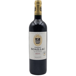 Photographie d'une bouteille de vin rouge Cht Noaillac Cru Bourgeois 2018 Medoc Rge 1 5 L Crd