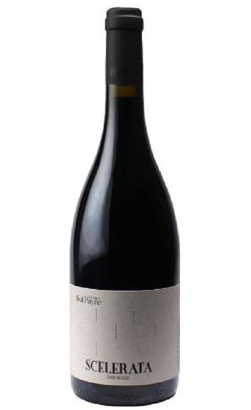 Photographie d'une bouteille de vin rouge Solpayre Cuvee Scelerata 2020 Cdroussi Rge 75cl Crd