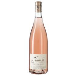 Photographie d'une bouteille de vin rosé Clos Des Fees Apprentie Sorciere 2022 Ccatal Rose 75cl Crd