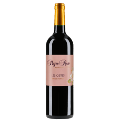 Photographie d'une bouteille de vin rouge Peyre Rose Les Cistes 2013 Vdf Languedoc Rge 75cl Crd