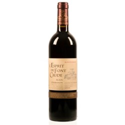 Photographie d'une bouteille de vin rouge Chabanon Esprit De Font Caude 2006 Languedoc Rge 75cl Crd