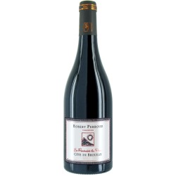 Photographie d'une bouteille de vin rouge Perroud Fournaise Du Perou 2021 Cdbrouilly Rge 75cl Crd
