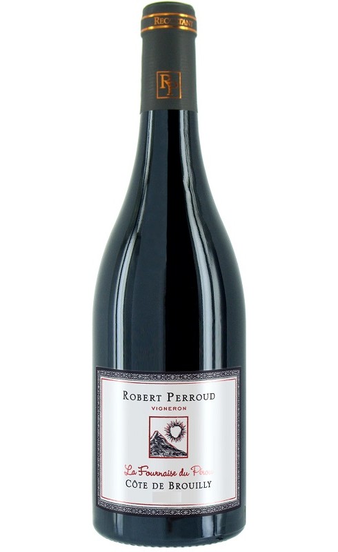 Photographie d'une bouteille de vin rouge Perroud Fournaise Du Perou 2021 Cdbrouilly Rge 75cl Crd