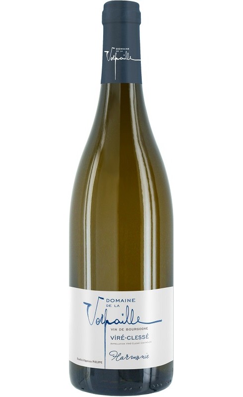 Photographie d'une bouteille de vin blanc Verpaille Harmonie 2022 Vire-Clesse Blc Bio 75cl Crd