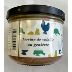 Photographie d'un produit d'épicerie Licques Terrine De Volaille Au Genievre 200g