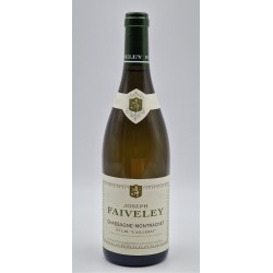 Photographie d'une bouteille de vin blanc Faiveley Caillerets 2015 Chass-Mtrac Blc 75cl Crd