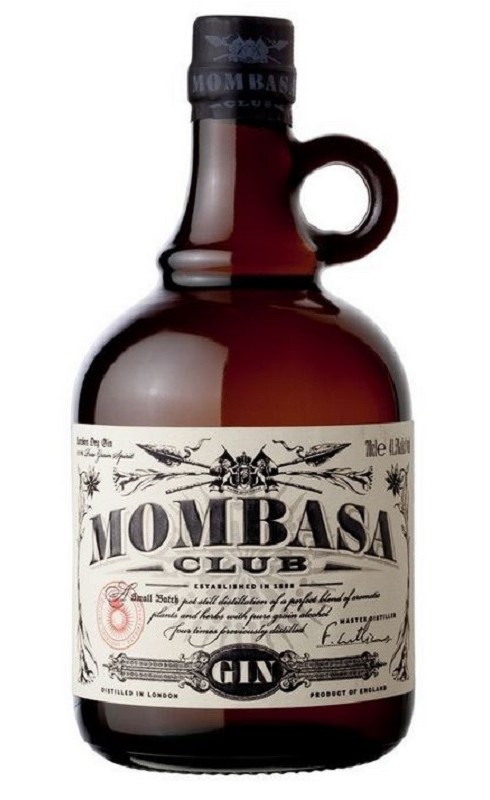 Photographie d'une bouteille de Mombasa Club Gin 70cl Crd