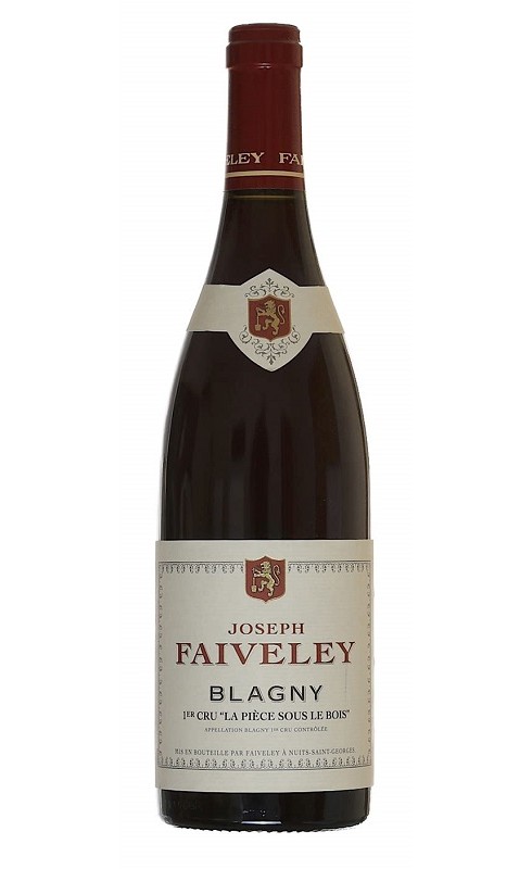 Photographie d'une bouteille de vin rouge Faiveley Piece Sous Le Bois 2015 Blagny Rge 75cl Crd