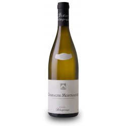 Photographie d'une bouteille de vin blanc Delagrange Chassagne-Montrachet 2015 Blc 75cl Crd
