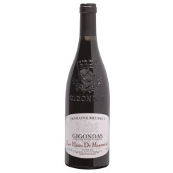 Photographie d'une bouteille de vin rouge Brusset Hauts De Montmirail 2014 Gigondas Rge 75 Cl Crd