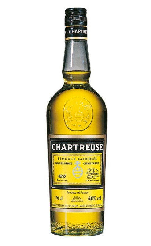 Photographie d'une bouteille de Chartreuse Jaune 70cl Crd