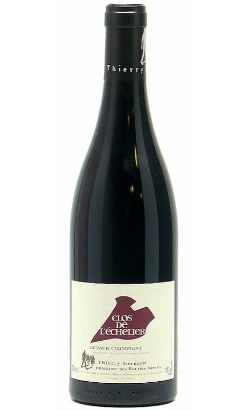 Photographie d'une bouteille de vin rouge Germain Clos De Lechelier 2016 Saumur Rge 75cl Crd