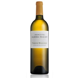 Photographie d'une bouteille de vin blanc Sarda Mallet Terroir Mailloles 2006 Cdroussi Blc 75cl Crd