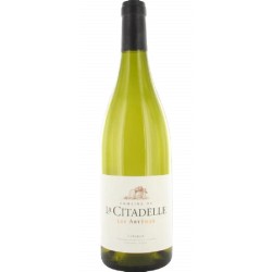 Photographie d'une bouteille de vin blanc Citadelle Les Artemes 2016 Luberon Blc 75cl Crd