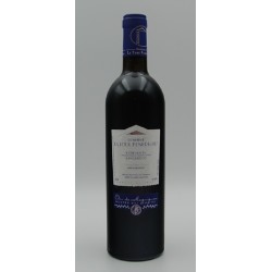 Photographie d'une bouteille de vin rouge Penedesses Clos De Magrignan 2015 Cdlgdoc Rge 75 Cl Crd