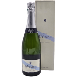 Photographie d'une bouteille de De Venoge Cordon Bleu Etui Champagne Blc 75cl Crd