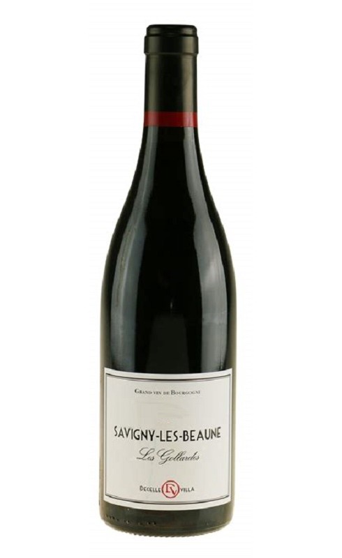 Photographie d'une bouteille de vin rouge Decelle Gollardes 2014 Savigny Rge 75cl Crd