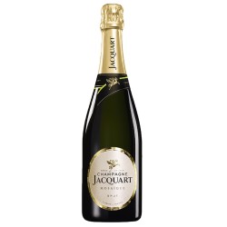Photographie d'une bouteille de Jacquart Brut Mosaique Champagne Blc 37 5 Cl Crd