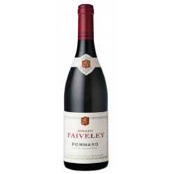 Photographie d'une bouteille de vin rouge Faiveley Pommard 2015 Rge 75cl Crd