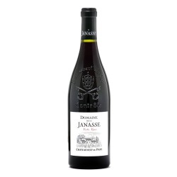 Photographie d'une bouteille de vin rouge Janasse Chtneuf-Du-Pape Vieilles Vignes 2014 Rge 75 Cl Crd