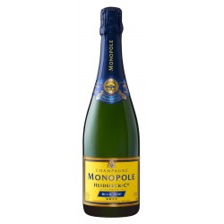 Photographie d'une bouteille de Pommery Heidsieck Monopole Blue Top Champagne Blc 75cl Crd