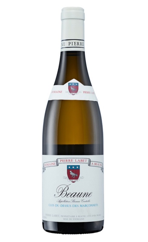 Photographie d'une bouteille de vin blanc Labet Clos Dessus Des Marconnets 2015 Beaune Blc 75cl Crd