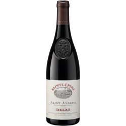 Photographie d'une bouteille de vin rouge Delas Sainte-Epine 2014 St-Joseph Rge 75cl Crd