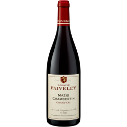 Photographie d'une bouteille de vin rouge Faiveley Mazis-Chambertin 2013 Rge 75cl Crd
