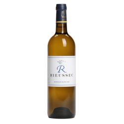 Photographie d'une bouteille de vin blanc Cht R De Rieussec 2015 Bordeaux Blc Sec 75cl Crd