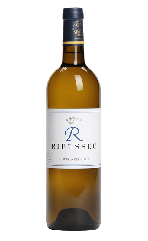 Photographie d'une bouteille de vin blanc Cht R De Rieussec 2015 Bordeaux Blc Sec 75cl Crd