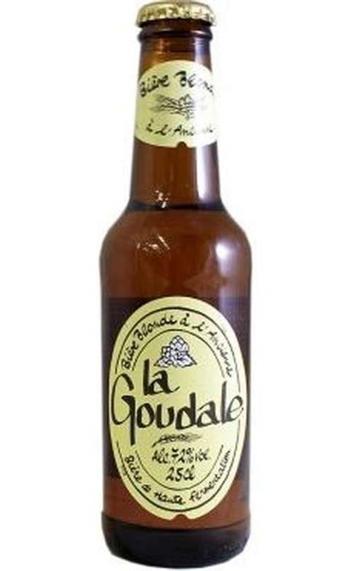 Photographie d'une bouteille de bière Goudale Blonde 7 2 33cl Crd