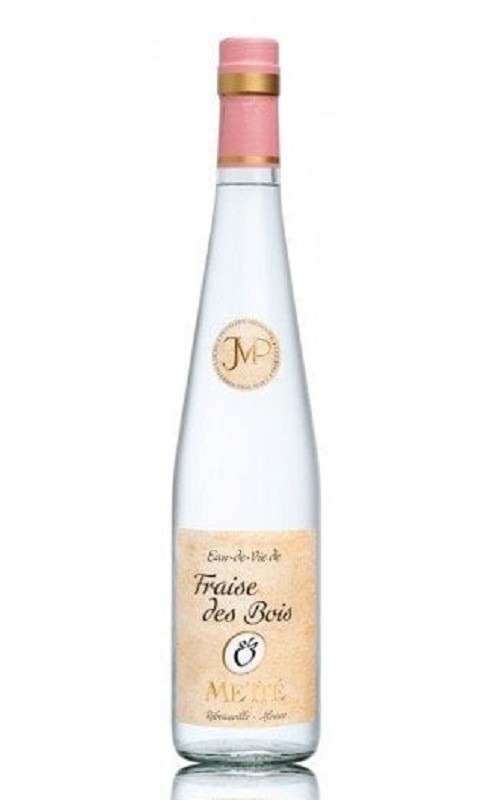 Photographie d'une bouteille de Mette - Fraise Des Bois Eaux De Vie 70 Cl Crd